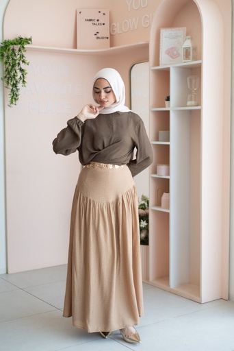 Chocolate lana Blouse