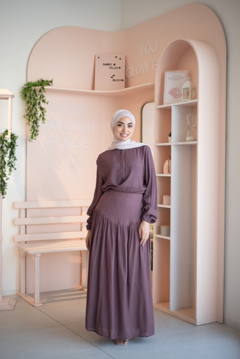 Plum lana Blouse 