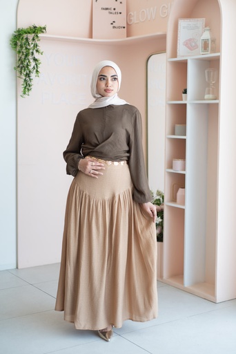 Caramel Elara Skirt