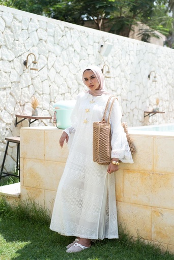 Offwhite Barefoot Dress