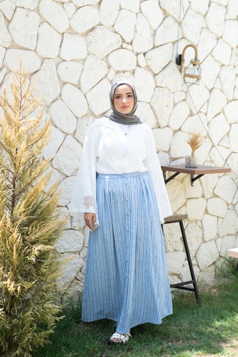 Blue Clay Skirt 