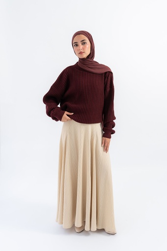 Burgundy Kyoto Pullover