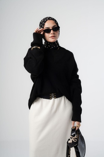 Black Malibu Pullover 