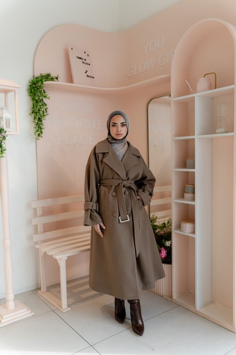Hardwood Rue Trench Coat