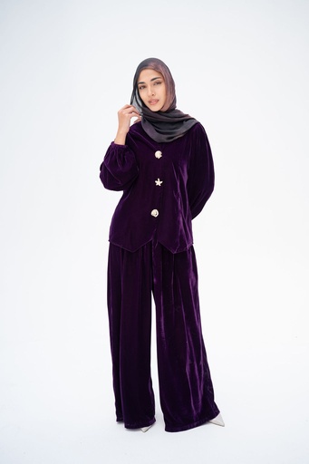 Purple Azdi Pant