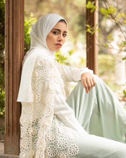 French Lace cape