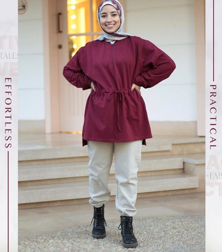 Quarter-Zip up Top