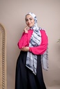 Hot pink Turtleneck Blouse