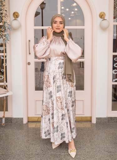 Olive Chiffon Veil