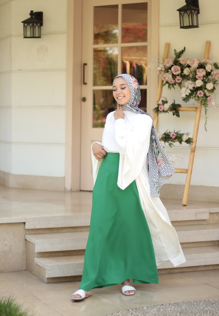 Green Zeina Skirt