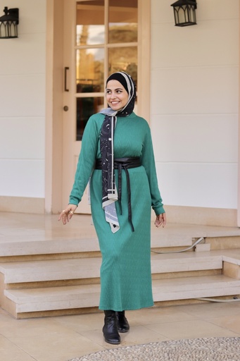 Janara Green Dress