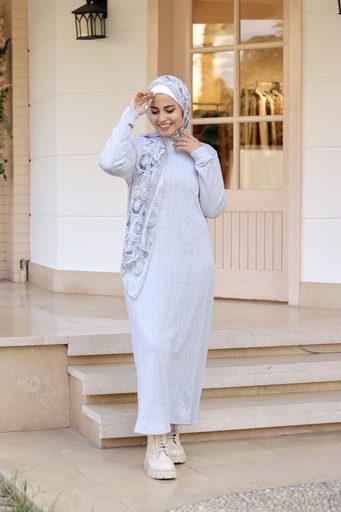 Janara Grey Dress