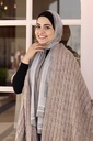 Poppy Café Shawl