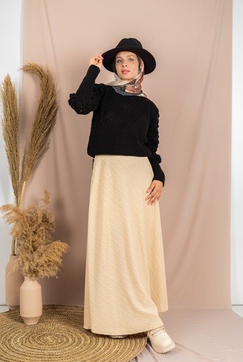 January Beige Skirt