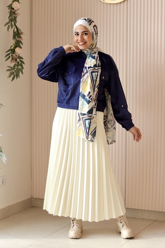 Liza Crème Skirt