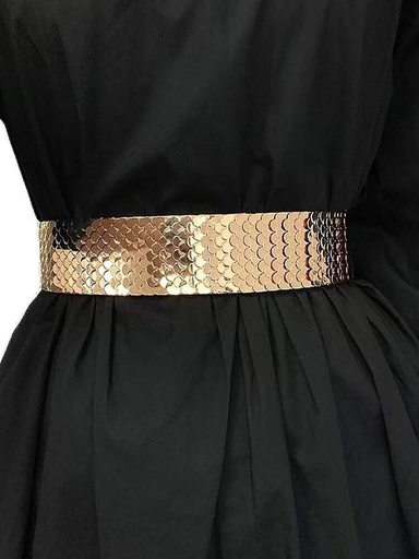 Gold Fish Scale Belt
