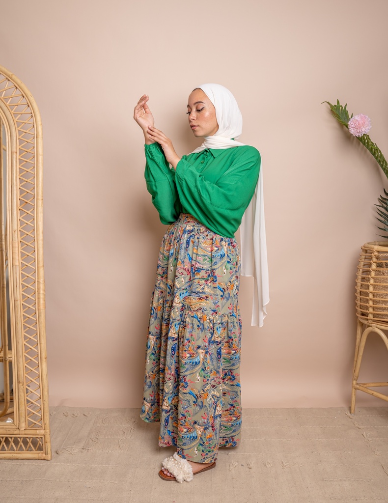 Mint Sila Skirt