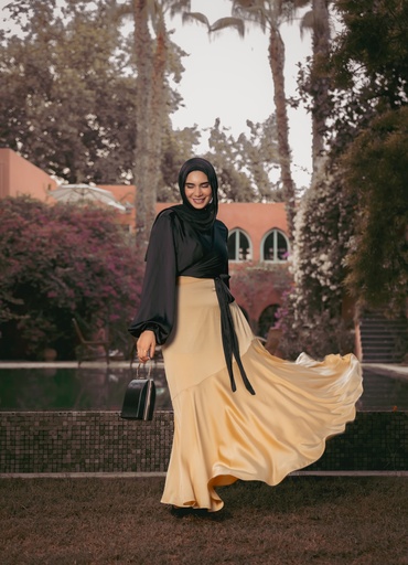 Gold Audrey Skirt