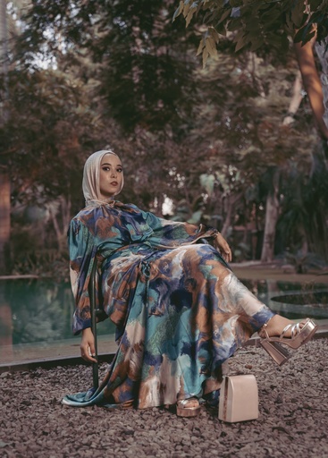 Marble Mural Dress