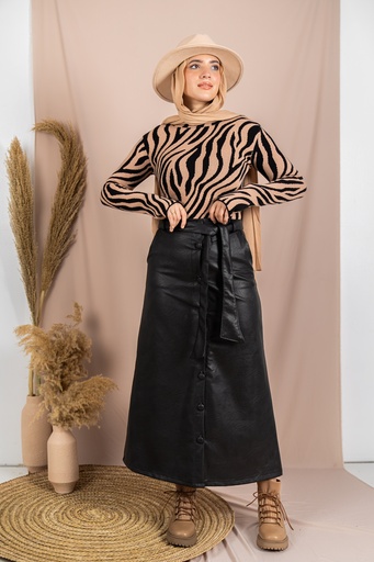 Luxe Leather Skirt