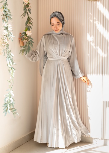 Silver Majestic Dress