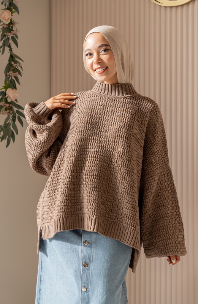Mocha Mazie Pullover