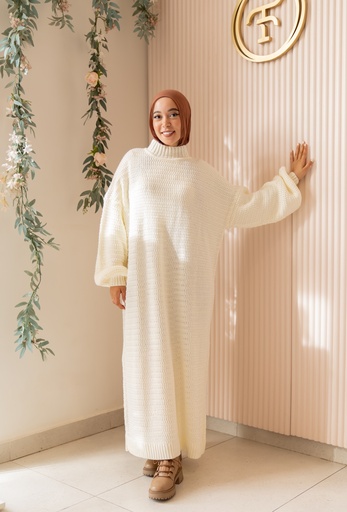 Crème Elle Dress