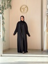 Black Salsabil Kaftan