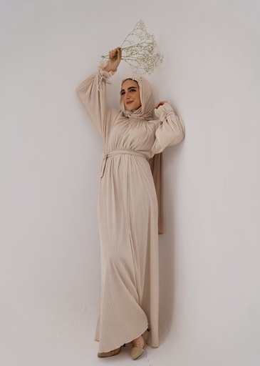 Beige Lana Dress