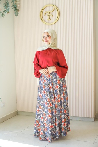 Maria Satin Skirt