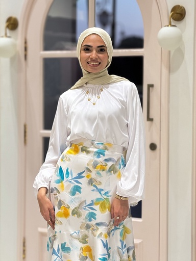 White Rama Blouse