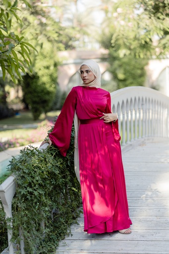 Raspberry Rasario Dress