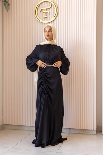 Black Mural Dress