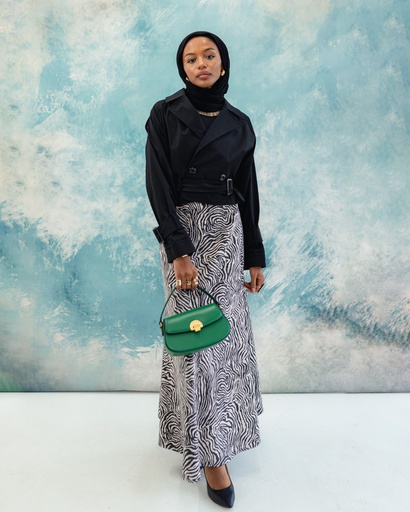 Zebra Frost Skirt
