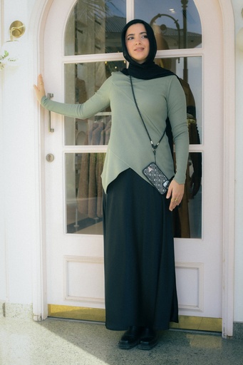 Black Viona Skirt 