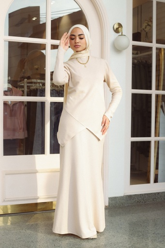 Beige Raya Blouse 