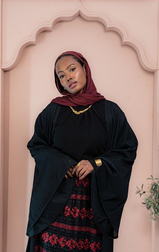 Black Hennah Kaftan  